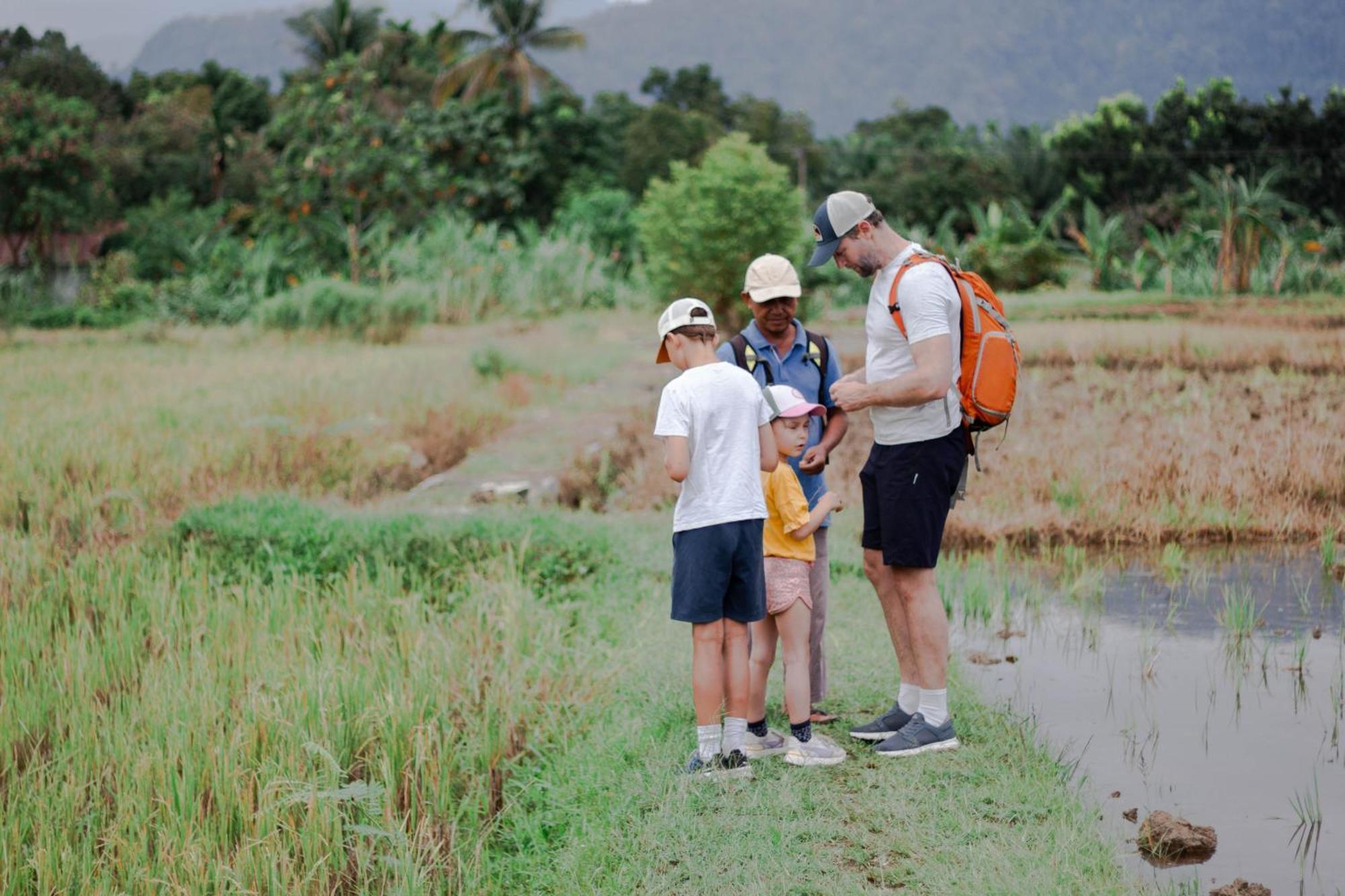 Ambow Homestay Jungle Trekking & Village Tour Bukit Lawang Exteriör bild