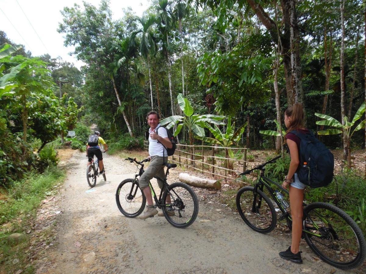 Ambow Homestay Jungle Trekking & Village Tour Bukit Lawang Exteriör bild